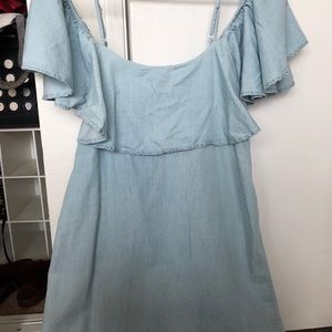 Small Light Blue Shift Dress OTS NWT